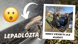 NIKI LEPADLÓZTA AZ AUDIT | Hibát dobott az autó | Féltem egy kicsit