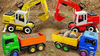 포크레인 중장비 조립을 도와줘요 Construction Vehicle Assembly Toys