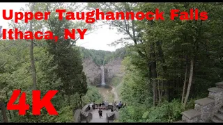 Upper Taughannock Falls Ithaca, NY, in 4K Ultra HD
