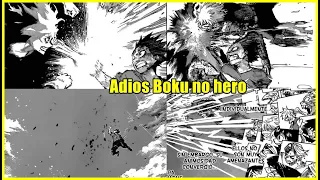 EL FINAL DE BOKU NO HERO ACADEMIA