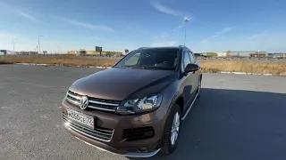 Sq музыка в Volkswagen Touareg+перетяжка потолка в алькантару