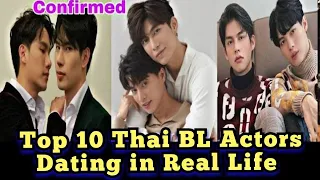 Top 10 Thai BL Actors who are Dating in Real Life | thai bl | thai bl series |