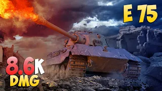 E 75 - 4 Kills 8.6K DMG - Passionate! - World Of Tanks