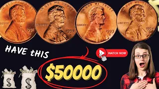 Top 4 Ultra Rare Penny Coins Worth A Lot Of Money! Coins Worth Money