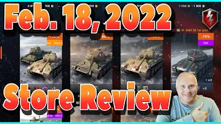 What to Buy in Store February 18, 2022 WOT Blitz | Littlefinger on World of Tanks Blitz