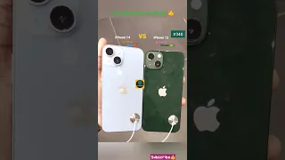 14 vs 13 Same look & Hand Feel ⁉️😱🤩⚡#shorts #techszoom #iphone #iphone14 #iphone13