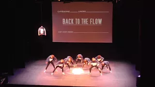 BACK TO THE FLOW HIP-HOP A6000#5 2018 Show de qualification concours chorégraphique Juniors