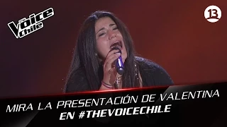 The Voice Chile | Valentina Chavez - Miénteme una vez