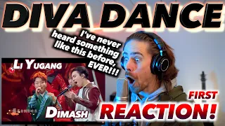 Dimash - Diva Dance + Drunken Concubine (ft. Li Yugang) FIRST REACTION! (HOW DOES HE DO IT?!!)