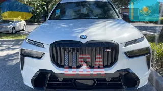 Новый BMW X7 , цена авто в автосалоне BMW Флорида США . Обзор цен