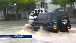 В Аргентину пришел сильнейший за 40 лет ураган