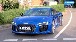 2017 Audi R8 V10 PLUS (610hp) - DRIVE & SOUND (60FPS)