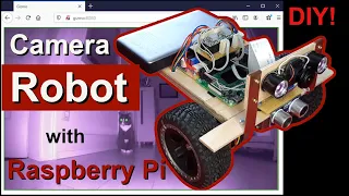 IoT Robot Car With Camera and Raspberry Pi