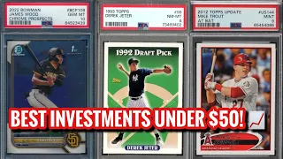 5 Best Longterm Investments Under $50! (Sports Card Investing)