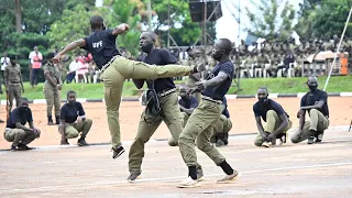 Little Police girl defends self from Men, showcases martial arts skills at Police Training School