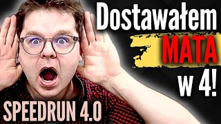 nAjTrUdNieJsZa pArTIa w SERII: DOSTAWAŁEM MATA w 4... | Speedrun 4.0