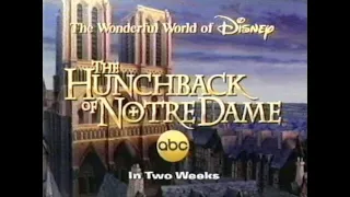 The Hunchback of Notre Dame World Premiere on the Wonderful World of Disney