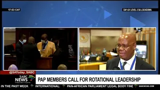 Pan-African Parliament members call for rotational leadership