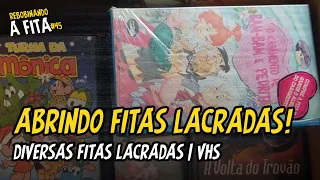 [VHS] Mais um lote de fitas LACRADAS!