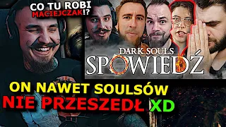 Spowiedź Graczy Soulslike | Kiszak Ogląda @bonkol : Mój Pierwszy Dark Souls