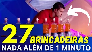 27 BRINCADEIRAS DIVERTIDAS PARA FAZER COM OS AMIGOS E A FAMÍLIA- nada além de um minuto