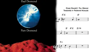 Nuages - Paul Desmond Transcription