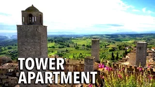 Modern Tower Apartment | Rooftop Terrace with AMAZING VIEW of Tuscany - Medieval structure