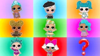 Jelly Layer LOL Surprise Game Series 3 vs Fake LOL Dolls Magic Color Board