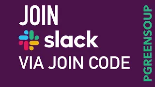 Join Slack Workspace Via Join Code