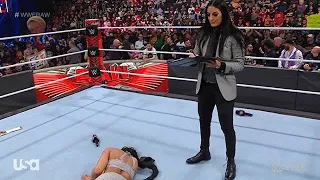 Sonya Deville & Bianca Belair Segment: Raw April 11 2022