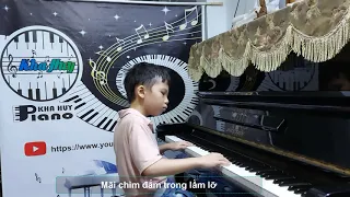 Hoa Nở Không Màu Piano Karaoke- Hoài Lâm. Kha Huy Cover