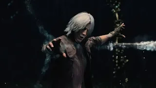 Dante as "bruce lee"(Nunchaku Weapon) -devil may cry 5-HD.