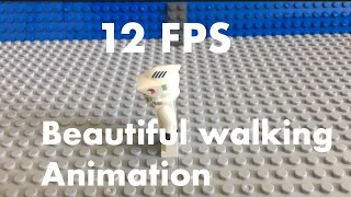 How to animate a lego walking animation (12 FPS)