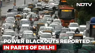 Delhi Storm Brings Power Blackouts Chaos For Roads And Flights