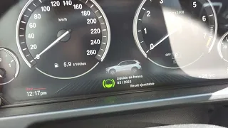 Reset de Servicio, Cambio de aceite BMW X5 2018