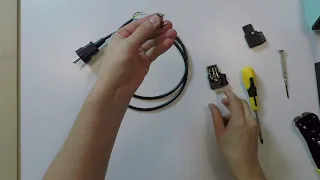 How to assemble an IEC-connector for the mains AC cable - Custom Boards pedalboard builder's guide
