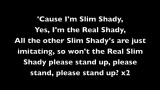 The Real Slim Shady - Eminem [Lyrics]