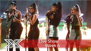 Spooky! Four of Diamonds perform Ella Henderson’s Ghost | Live Shows Week 4 | The X Factor UK 2016