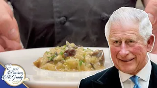 Cooking For King Charles III - Wild Mushroom Risotto