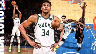 GIANNIS LIGHTS UP THE GARDEN! 💪 Antetokounmpo posts 37 point DOUBLE-DOUBLE in BUCKS win vs KNICKS 🟢