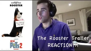 The Secret Life of Pets 2 - The Rooster Trailer REACTION!!!