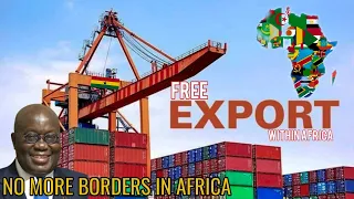 Ghanaian businesses can now easily Export their Products to other African Markets as they launched..