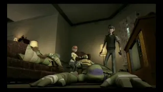 TMNT 2012 - Casey kicks Donnie