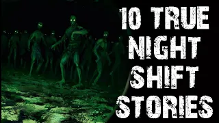 10 TRUE Disturbing & Terrifying Night Shift Scary Stories | (Horror Stories)