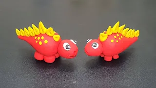 How to make clay dinosaur clay modelling How to make dinosaur  making  dinosaur clay art