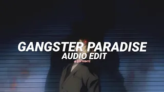 gangsta's paradise - coolio ft. lv [edit audio]