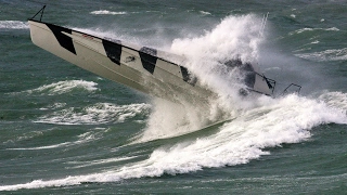 'Thunder Child's' sea trials in storm force conditions.