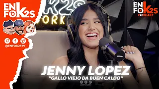 JENNY LOPEZ - JHONNY RIVERA  "GALLO VIEJO DA BUEN CALDO" -  ENFOK2S PODCAST