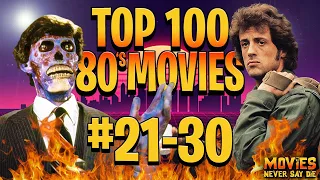 The Top-100 MOVIES from the 1980s (30-21)