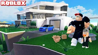 En Pahalı Eve Taşındık!! Artık Zenginiz - Panda ile Roblox RoVille